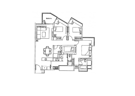 Kovan Melody - Floor Plan