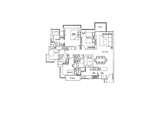 Kovan Melody - Floor Plan