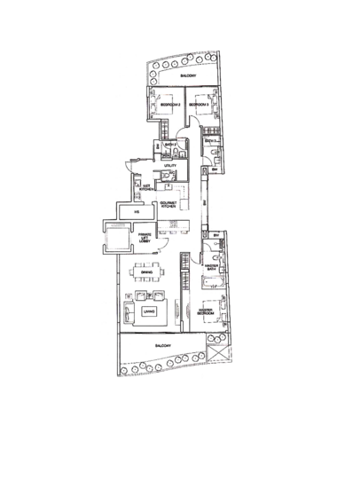 The Coast at Sentosa Cove - Floor Plan