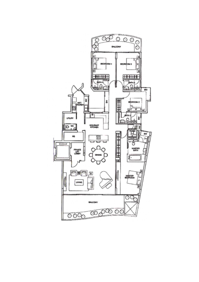 The Coast at Sentosa Cove - Floor Plan