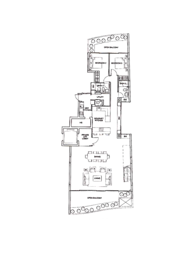 The Coast at Sentosa Cove - Floor Plan