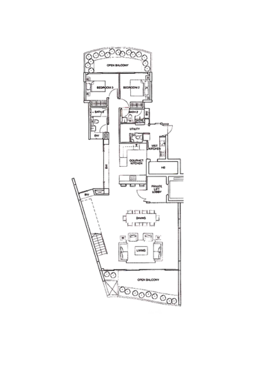 The Coast at Sentosa Cove - Floor Plan
