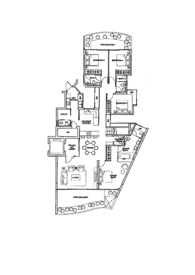 The Coast at Sentosa Cove - Floor Plan