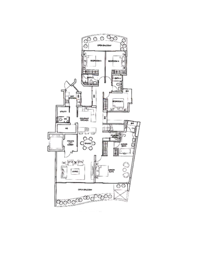 The Coast at Sentosa Cove - Floor Plan