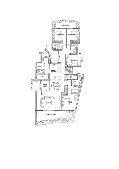 The Coast at Sentosa Cove - Floor Plan