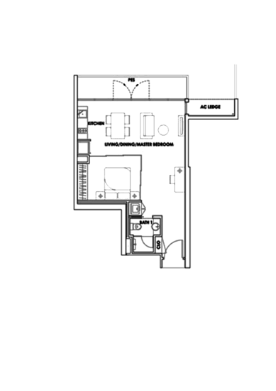 City Square Residences - Floor Plan