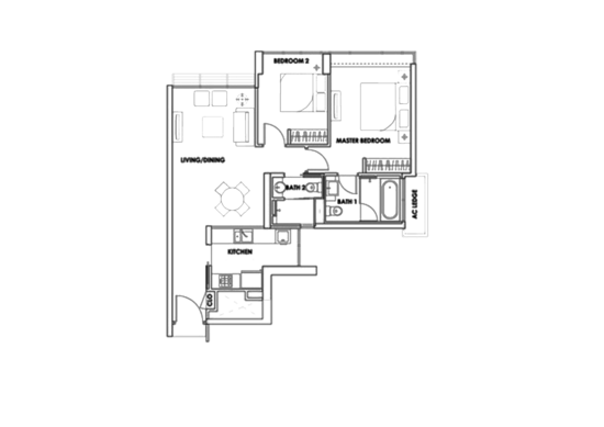 City Square Residences - Floor Plan