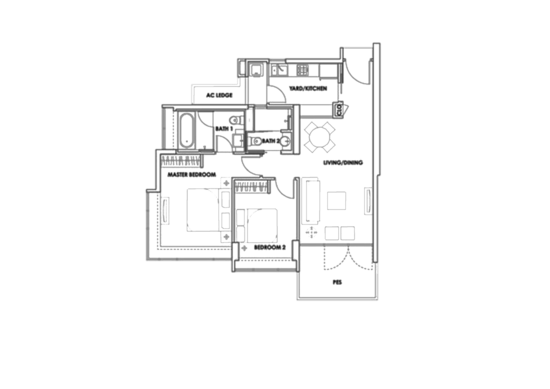 City Square Residences - Floor Plan