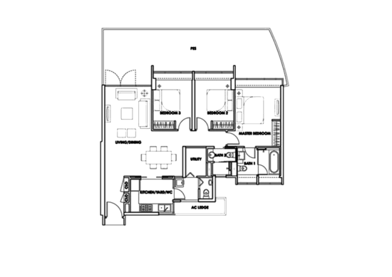 City Square Residences - Floor Plan