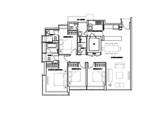 City Square Residences - Floor Plan