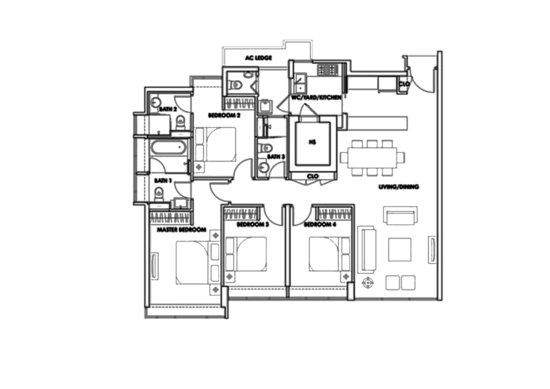 City Square Residences - Floor Plan