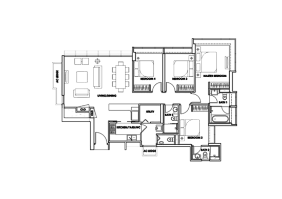 City Square Residences - Floor Plan