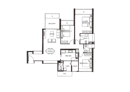The Metropolitan Condominium - Floor Plan