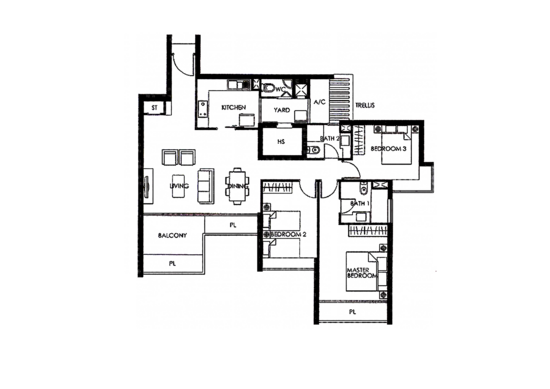 The Metropolitan Condominium - Floor Plan