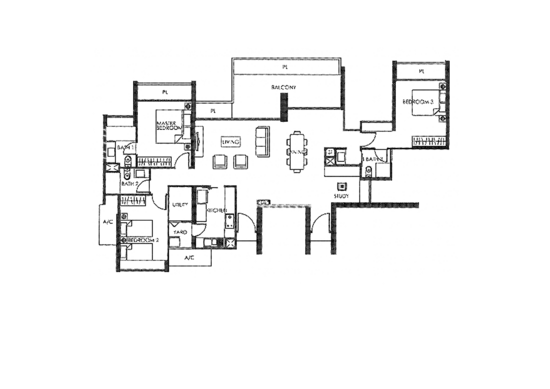 The Metropolitan Condominium - Floor Plan