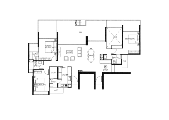 The Metropolitan Condominium - Floor Plan