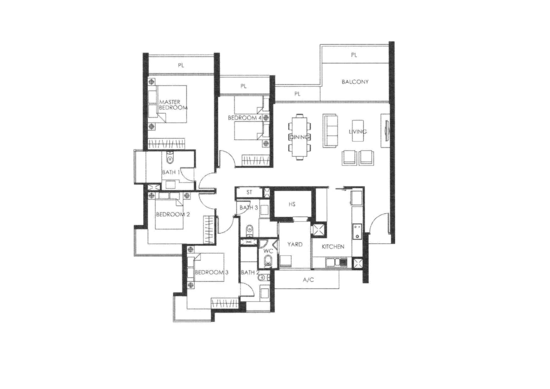 The Metropolitan Condominium - Floor Plan
