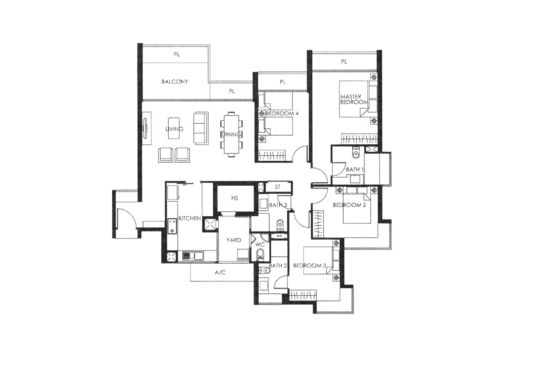 The Metropolitan Condominium - Floor Plan