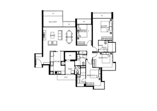 The Metropolitan Condominium - Floor Plan