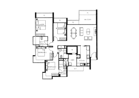 The Metropolitan Condominium - Floor Plan