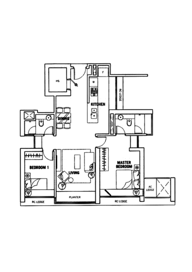 Southbank - Floor Plan