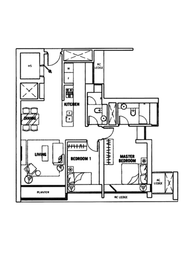 Southbank - Floor Plan