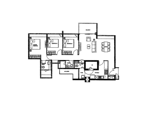 One Leicester - Floor Plan
