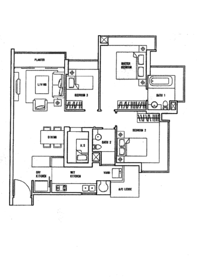 The Quartz - Floor Plan