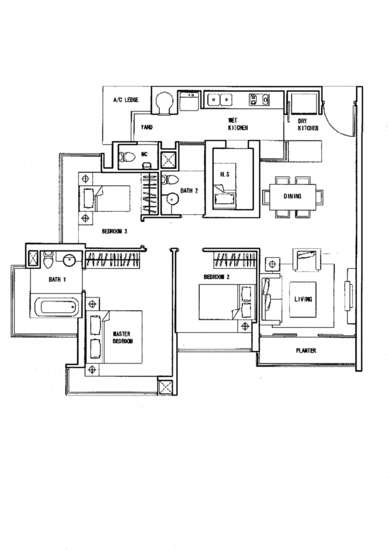 The Quartz - Floor Plan
