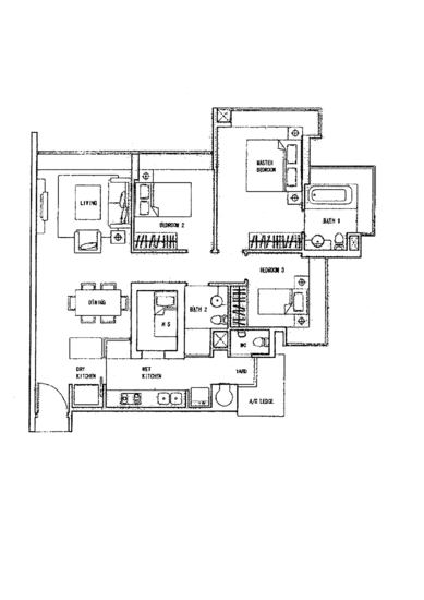 The Quartz - Floor Plan