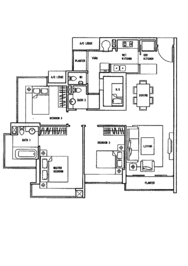The Quartz - Floor Plan