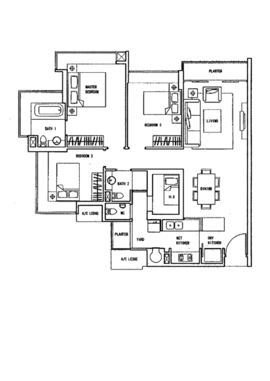 The Quartz - Floor Plan