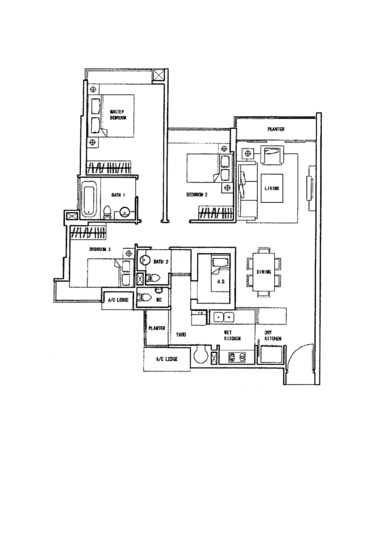 The Quartz - Floor Plan