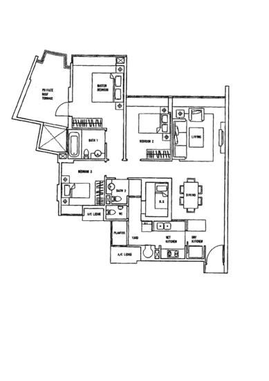 The Quartz - Floor Plan