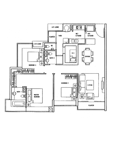 The Quartz - Floor Plan