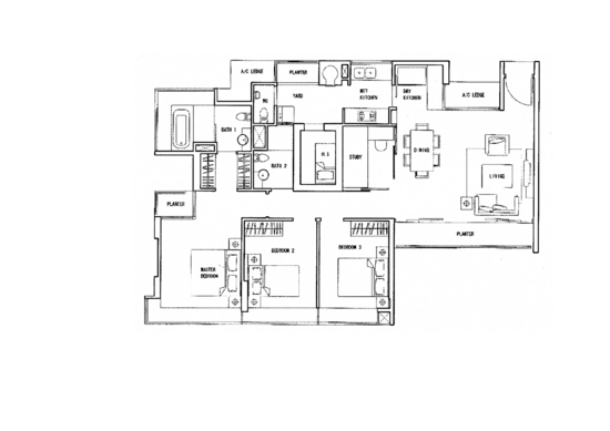 The Quartz - Floor Plan