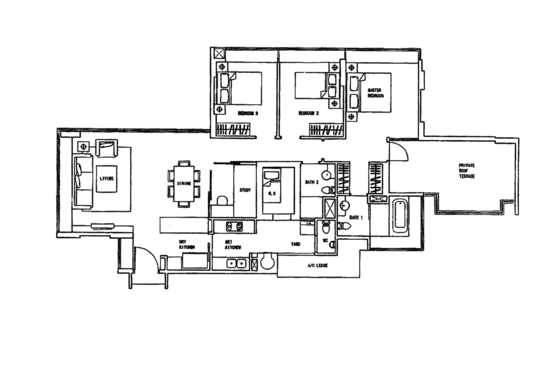 The Quartz - Floor Plan
