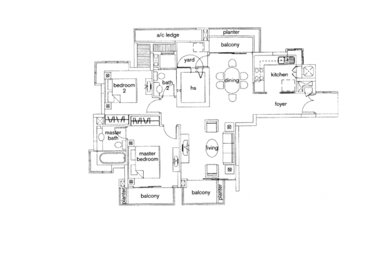 Ris Grandeur - Floor Plan