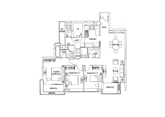 Ris Grandeur - Floor Plan