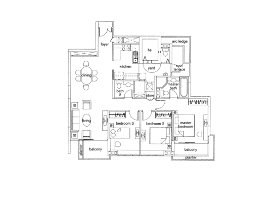 Ris Grandeur - Floor Plan