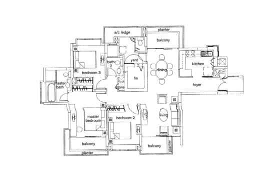 Ris Grandeur - Floor Plan