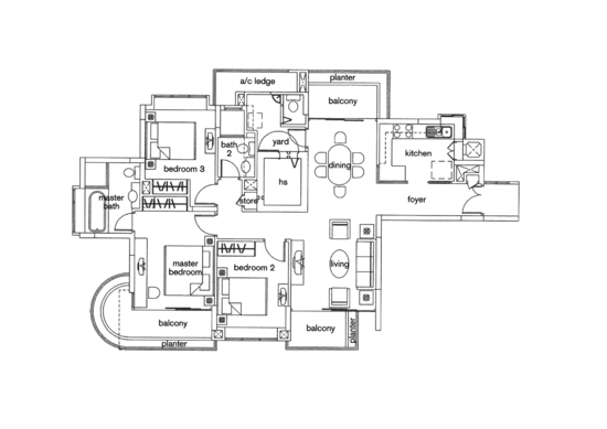 Ris Grandeur - Floor Plan