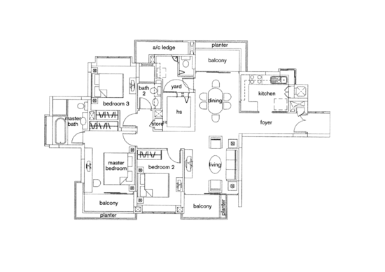 Ris Grandeur - Floor Plan