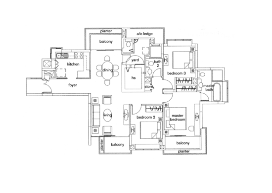 Ris Grandeur - Floor Plan