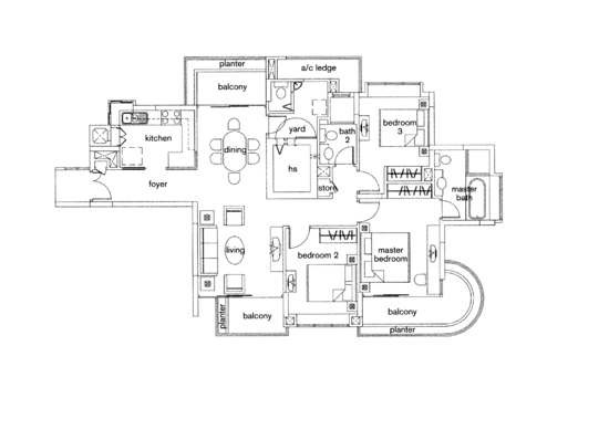 Ris Grandeur - Floor Plan