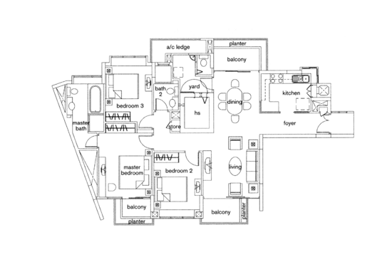 Ris Grandeur - Floor Plan
