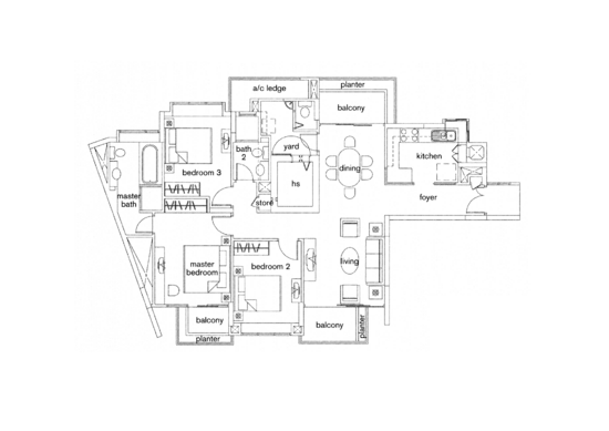 Ris Grandeur - Floor Plan