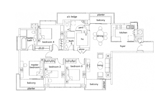 Ris Grandeur - Floor Plan