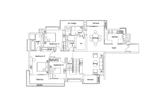 Ris Grandeur - Floor Plan