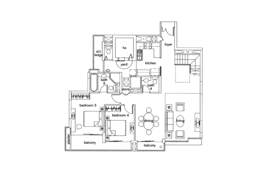 Ris Grandeur - Floor Plan